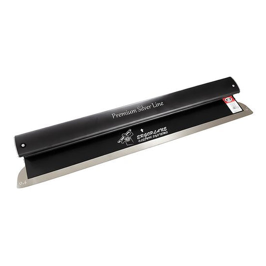 Gletiera profesionala, maner aluminiu, lama inox 0.4 mm, Premium Silver, Medium Flex, 100 cm, Ergoplane, Olejnik