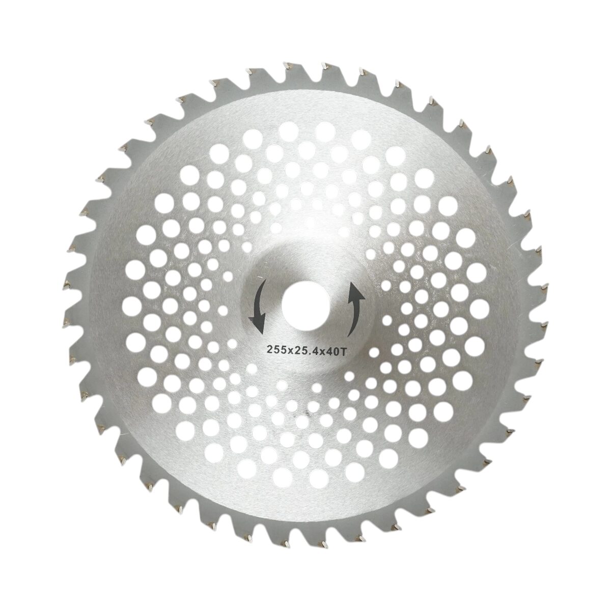 Disc circular vidia pentru motocoasa/trimmer, Thor, 255x25.4 mm, 40 dinti