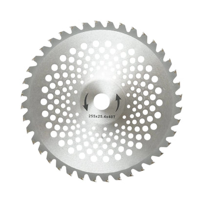 Disc circular vidia pentru motocoasa/trimmer, Thor, 255x25.4 mm, 40 dinti