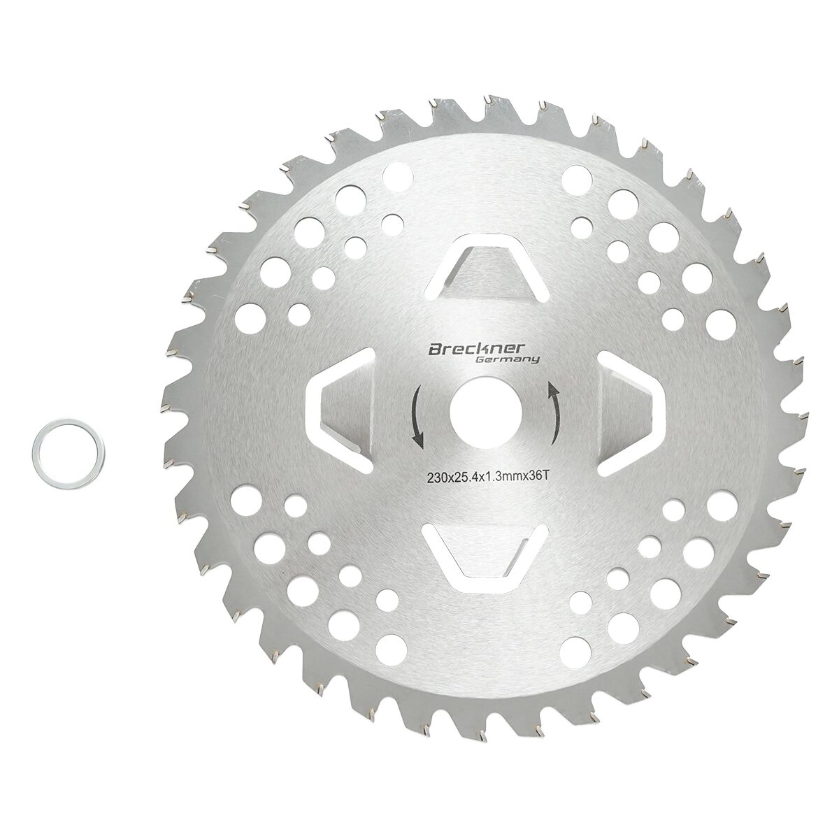 Disc circular vidia pentru motocoasa/trimmer, Breckner Germany, 230x25.4 mm, 36 dinti