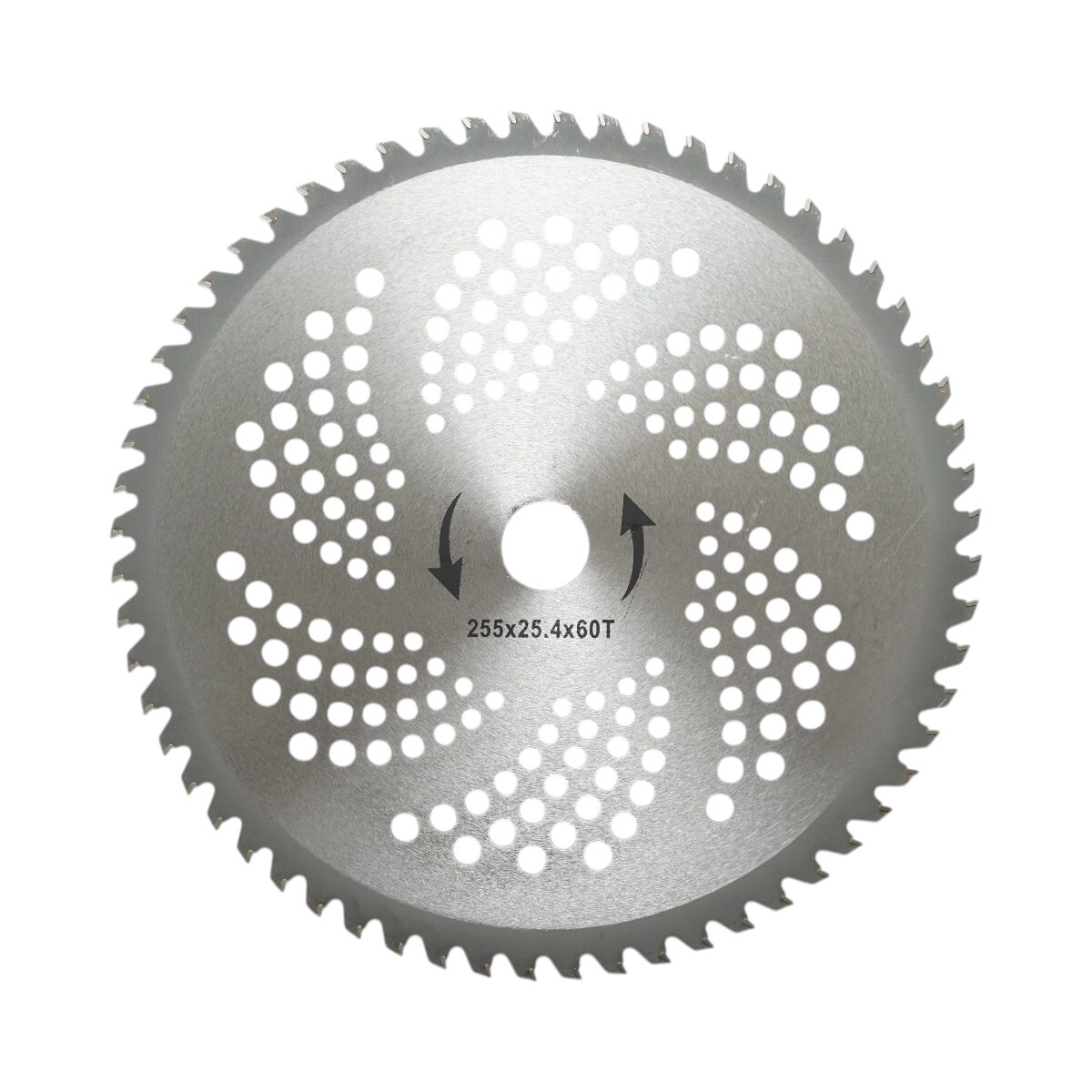 Disc circular vidia pentru motocoasa/trimmer, Thor, 255x25.4 mm, 60 dinti