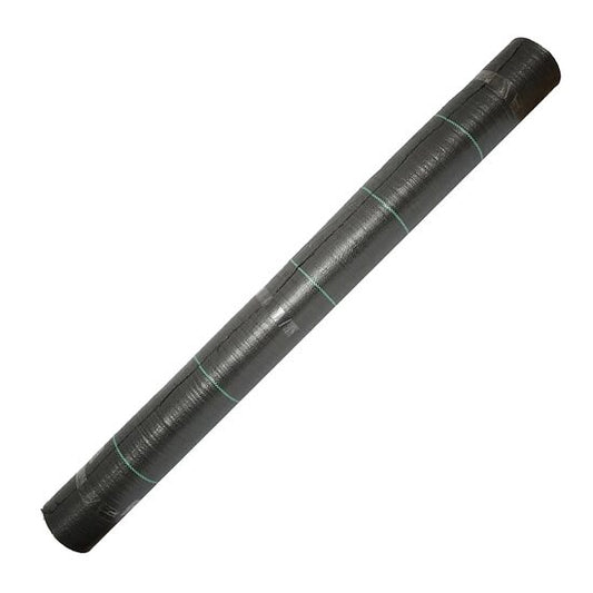 Folie antiburuieni, polipropilena, tesuta, neagra, 100 g/m2, 1.5x100 m, Breckner Germany