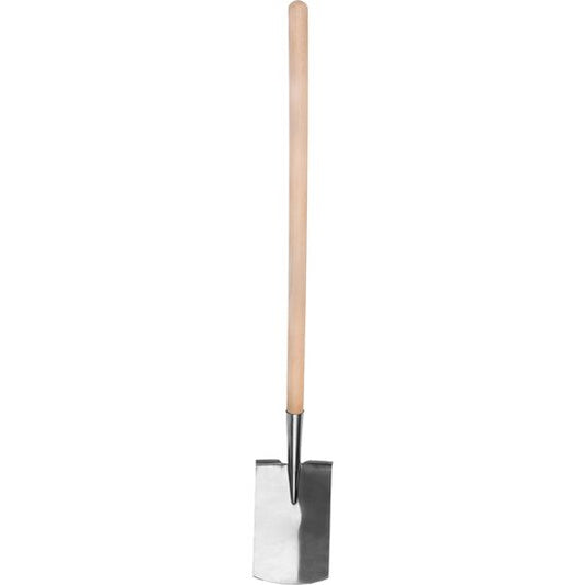 Harlet, cazma, drept, inox, coada lemn, 38x17x118 cm, Strend Pro Premium