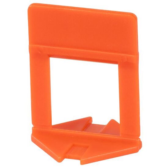 Set 100 distantiere/cleme/clipsuri pentru nivelare si aliniere a placilor ceramice, 2 mm, Strend Pro