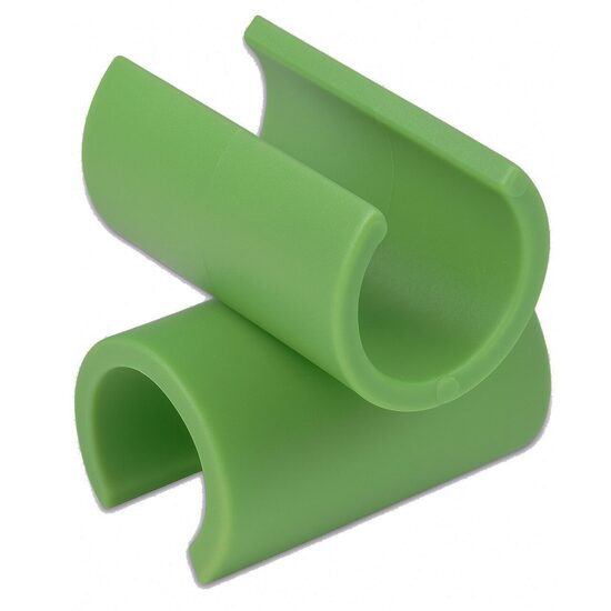 Conector plastic tip T pentru araci de 8 mm, set 30 buc, verde