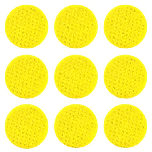 Set 9 discuri abrazive perforate pe baza de flizelina pentru girafa, 225 mm, granulatie P100, prindere velcro, fara praf, Multi Pad