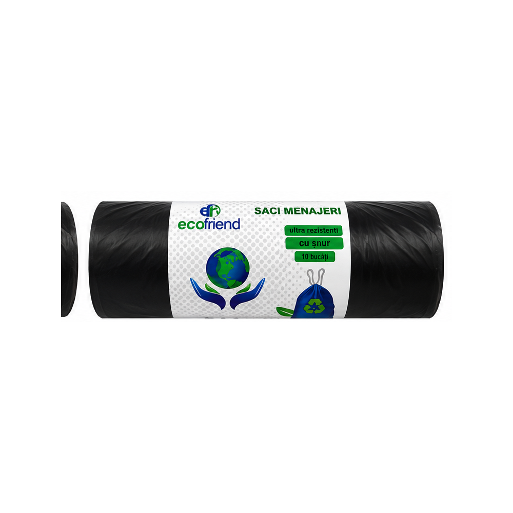 ecofriend-saci-menaj-120l-cu-snur-10buc-diverse-culori-44995