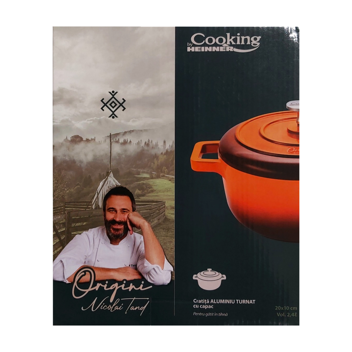 cooking-by-heinner-cratita-aluminiu-capac-20x10cm-2-4l-hr-bjk-c20-47600
