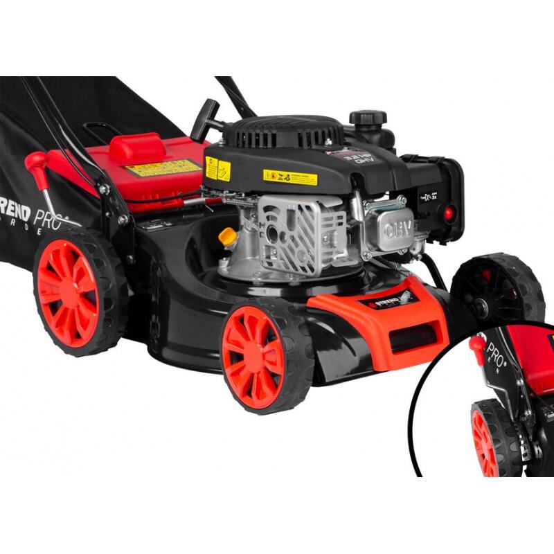 Masina de tuns iarba, gazon, Strend Pro, pe benzina, autopropulsie, 2400 W, 3.2 CP, 40.6 cm