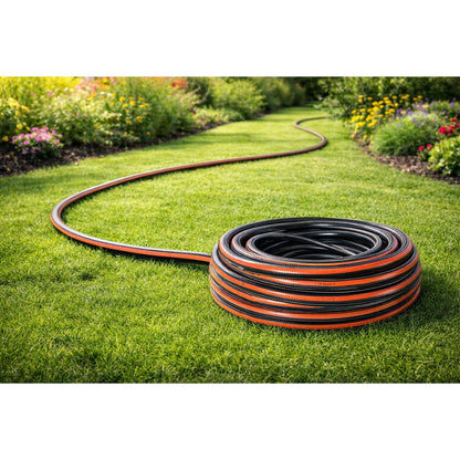 Furtun de gradina, 4 straturi, flexibil, ranforsat, 1/2", 50 m, Richmann Exclusive