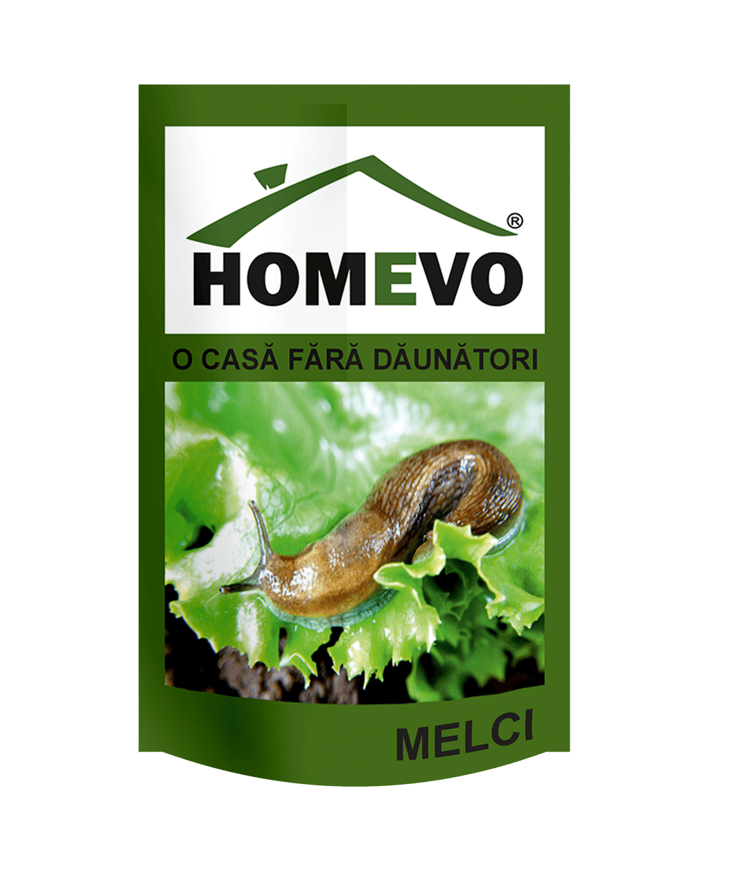 Homevo Agrosan B - Moluscocid cu Metaldehida 5% - Melci si Limacsi, Avizat BIO