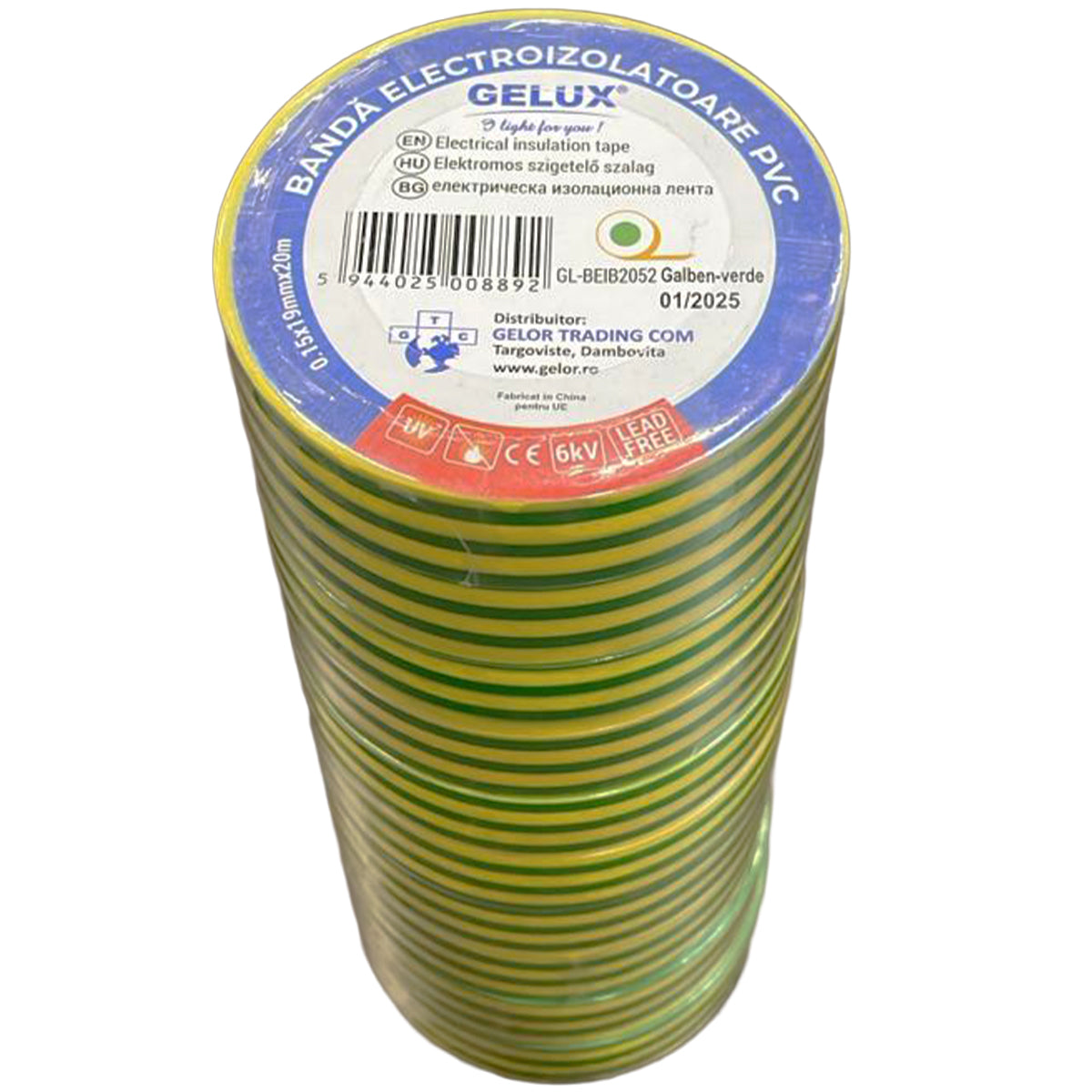 gelux-banda-izolatoare-20m-galben-verde-10buc-set-51375
