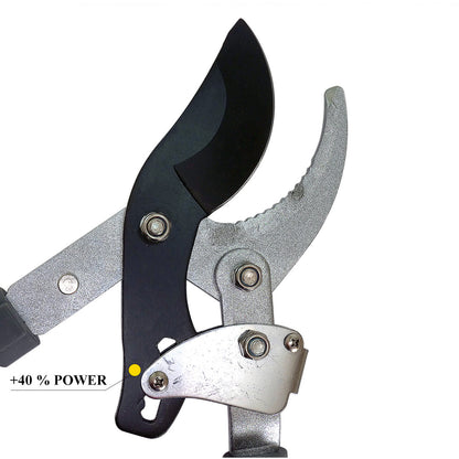 Foarfeca crengi, tip bypass, teflon, otel japonez SK5, maner telescopic 70-88 cm, Richmann Exclusive