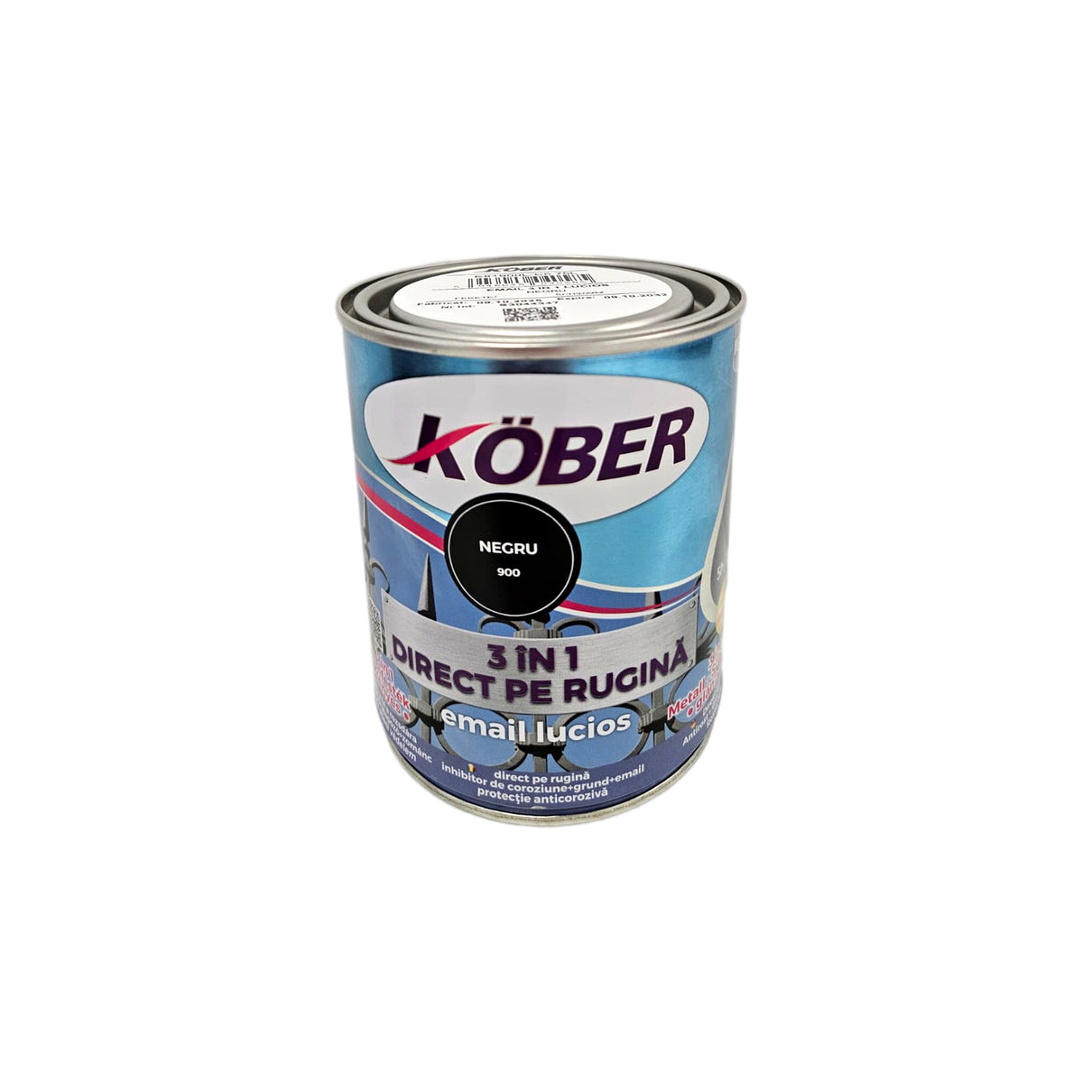 kober-email-alchidic-3in1-negru-750ml-53124