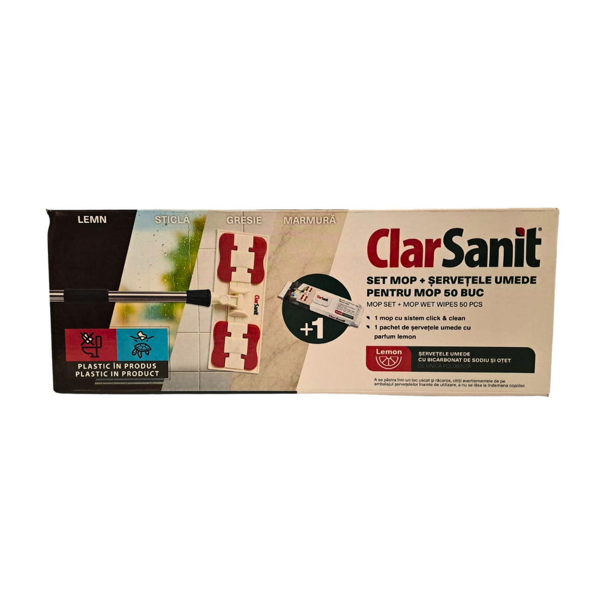 clarsanit-set-mop-servetele-umede-50buc-set-53193