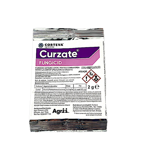 Curzate 2 g – fungicid pe bază de cymoxanil pentru mana cartofului - SolPlant.ro