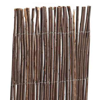 Gard gradina/paravan din rachita naturala, 5x1.5 m