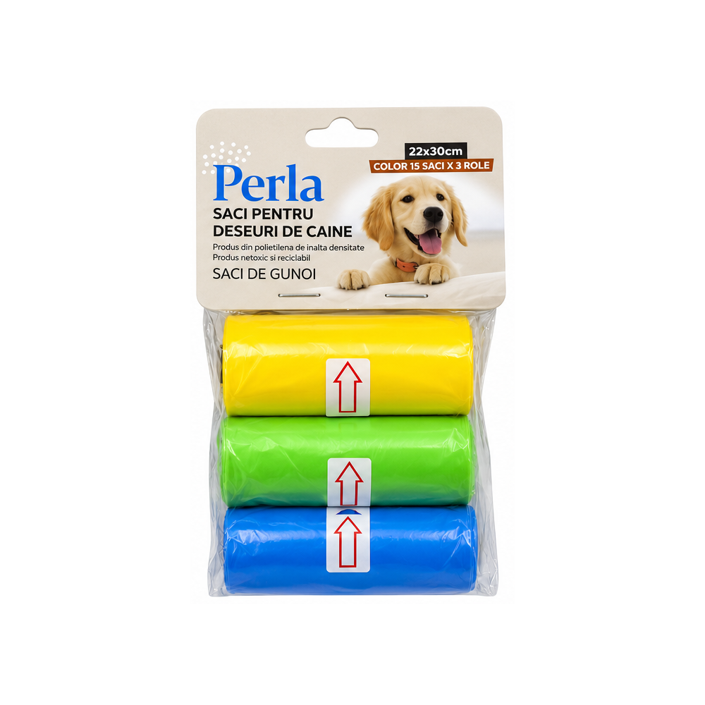perla-saci-pentru-deseuri-de-caini-15buc-3role-set-color-67139