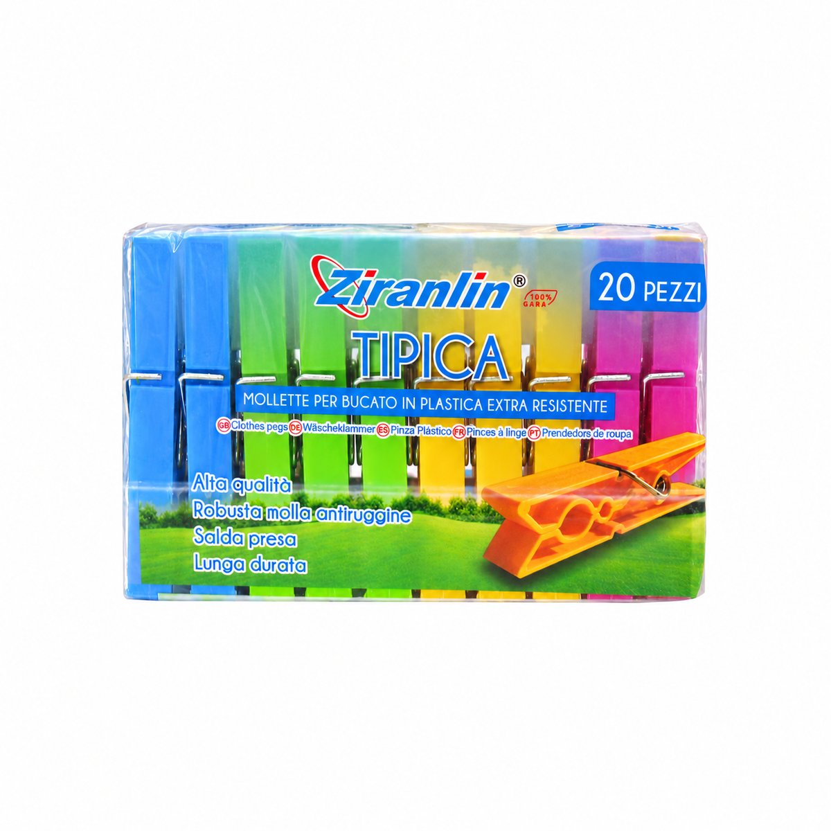 clini-carlige-rufe-plastic-color-20pcs-tm-67243