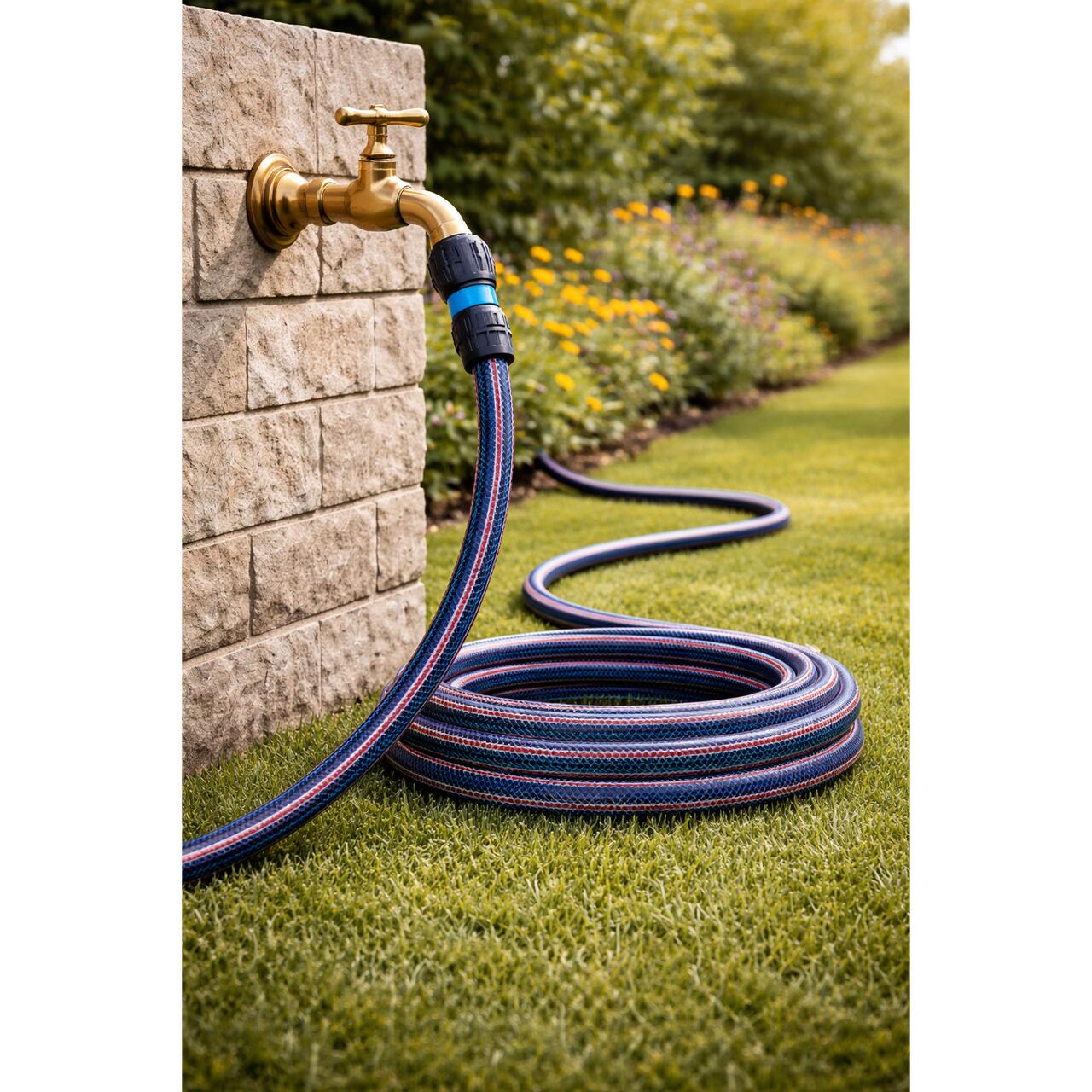 Furtun de gradina, 4 straturi, 3/4", 25 m, Richmann