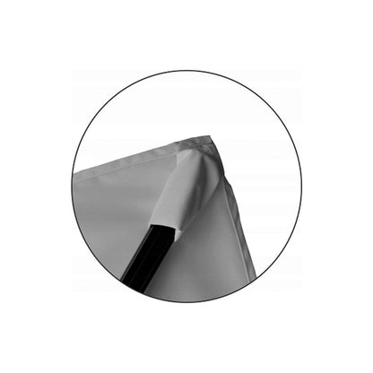 Umbrela gradina/terasa, cu articulatie, gri, 250x250 cm, Roma
