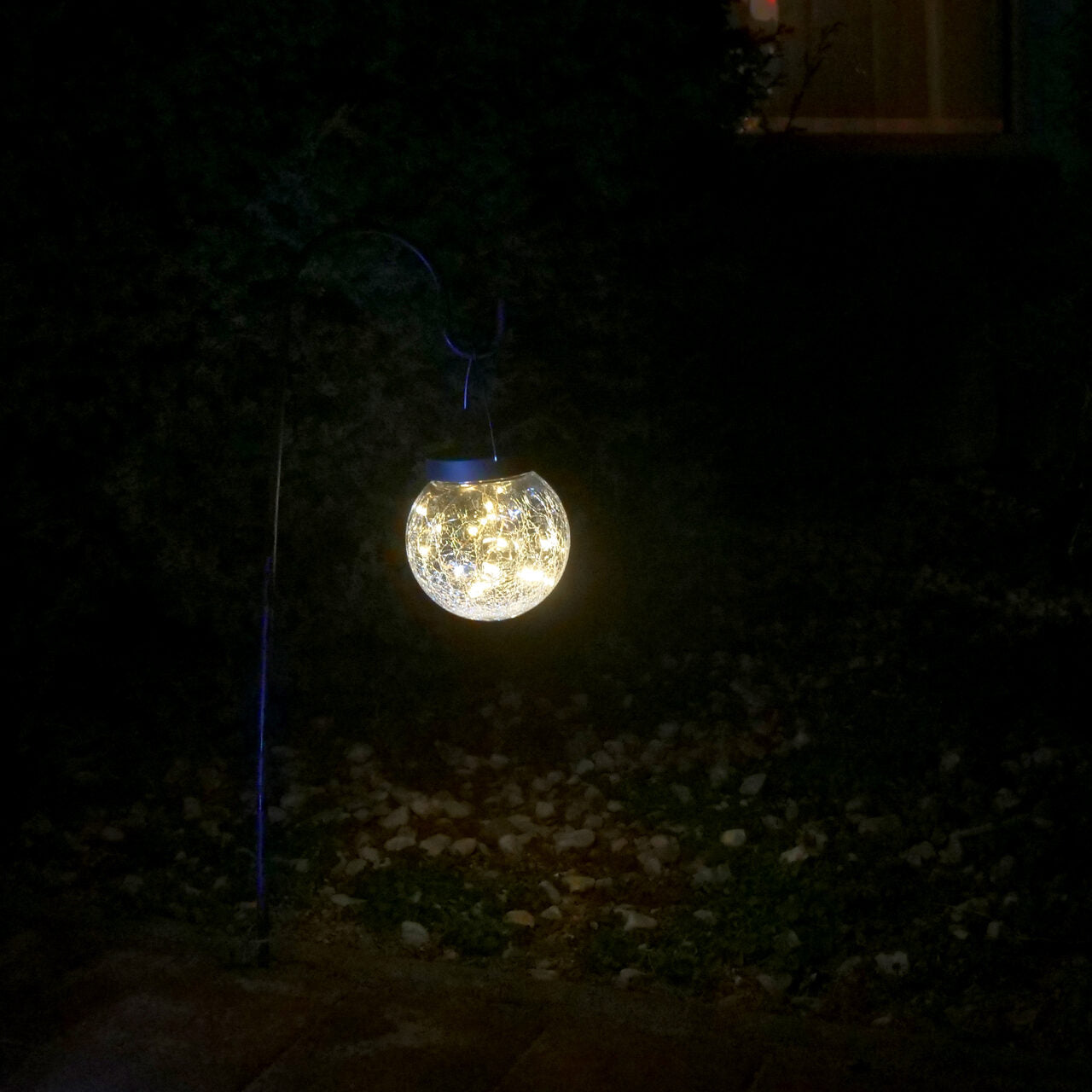 Lampa solara pentru gradina, 20 LED-uri, 75 cm, Rigel