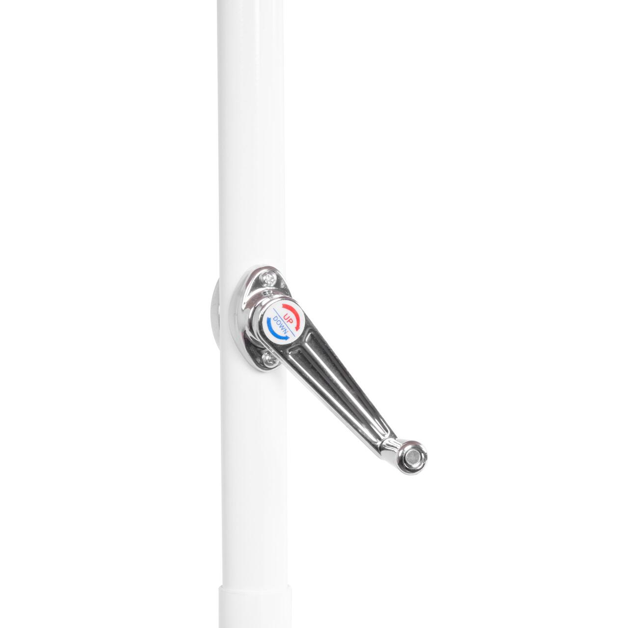 Umbrela gradina/terasa, Strend Pro, cu manivela, bej, 230 cm