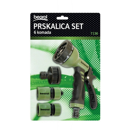 Pistol stropit gradina, tip dus, 9 moduri, cu accesorii, Beorol