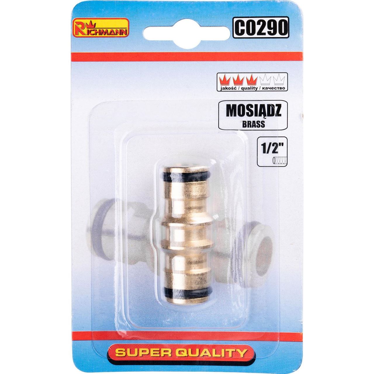 Adaptor, cuplaj rapid, alama, 1/2'', Richmann