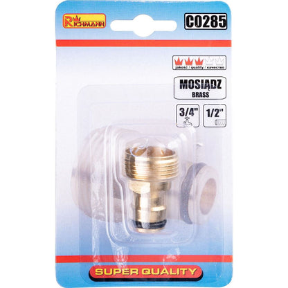 Adaptor robinet, filet exterior, alama, 3/4", Richmann