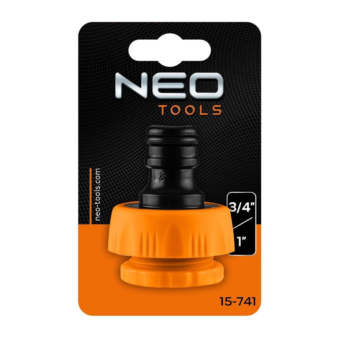 Adaptor robinet, filet interior, 3/4"-1", NEO