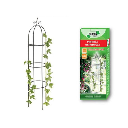 Arcada metalica, pergola, pentru gradina, 40x40x190 cm