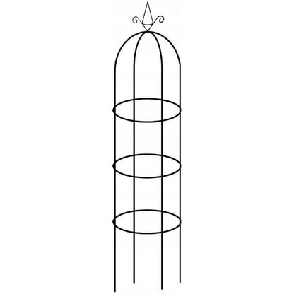 Arcada metalica, pergola, pentru gradina, 40x40x190 cm