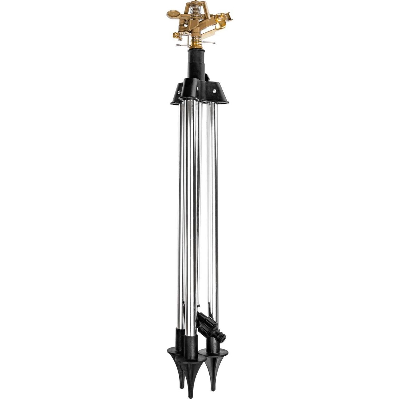 Aspersor pulsatoriu, cu trepied telescopic 565/890 mm, metalic, 113-490 mp, Richmann