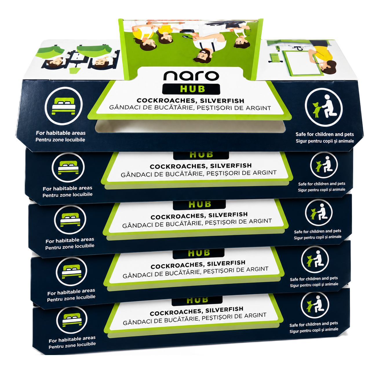 naro-hub-capcana-adeziva-gandaci-pestisori-de-argint
