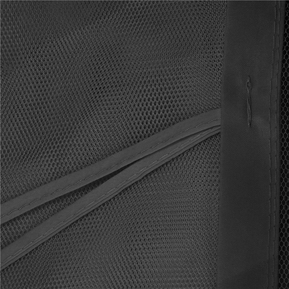 Balansoar gradina, Springos, 3 locuri, cu plasa insecte, gri, 215x125x165 cm, functie pat, max 280 kg