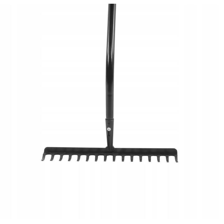 Grebla pentru frunze, gradina, coada metal, 16 dinti, 41.5x150 cm, Richmann Exclusive