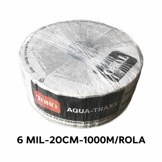 Banda de Picurare AQUA-TRAXX - 6 MIL-20 cM-1000M/ROLA