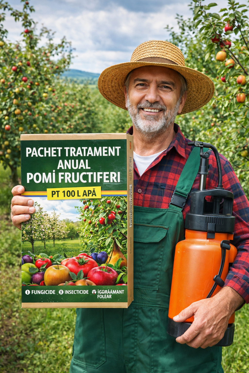 Pachet Tratament Anual Pomi Fructiferi (pt 10/50/100 L apa) - SolPlant.ro