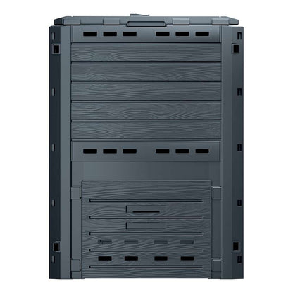 Compostor de gradina, Compogreen Woody, 280 L, negru, 59.6x60x100, Prosperplast