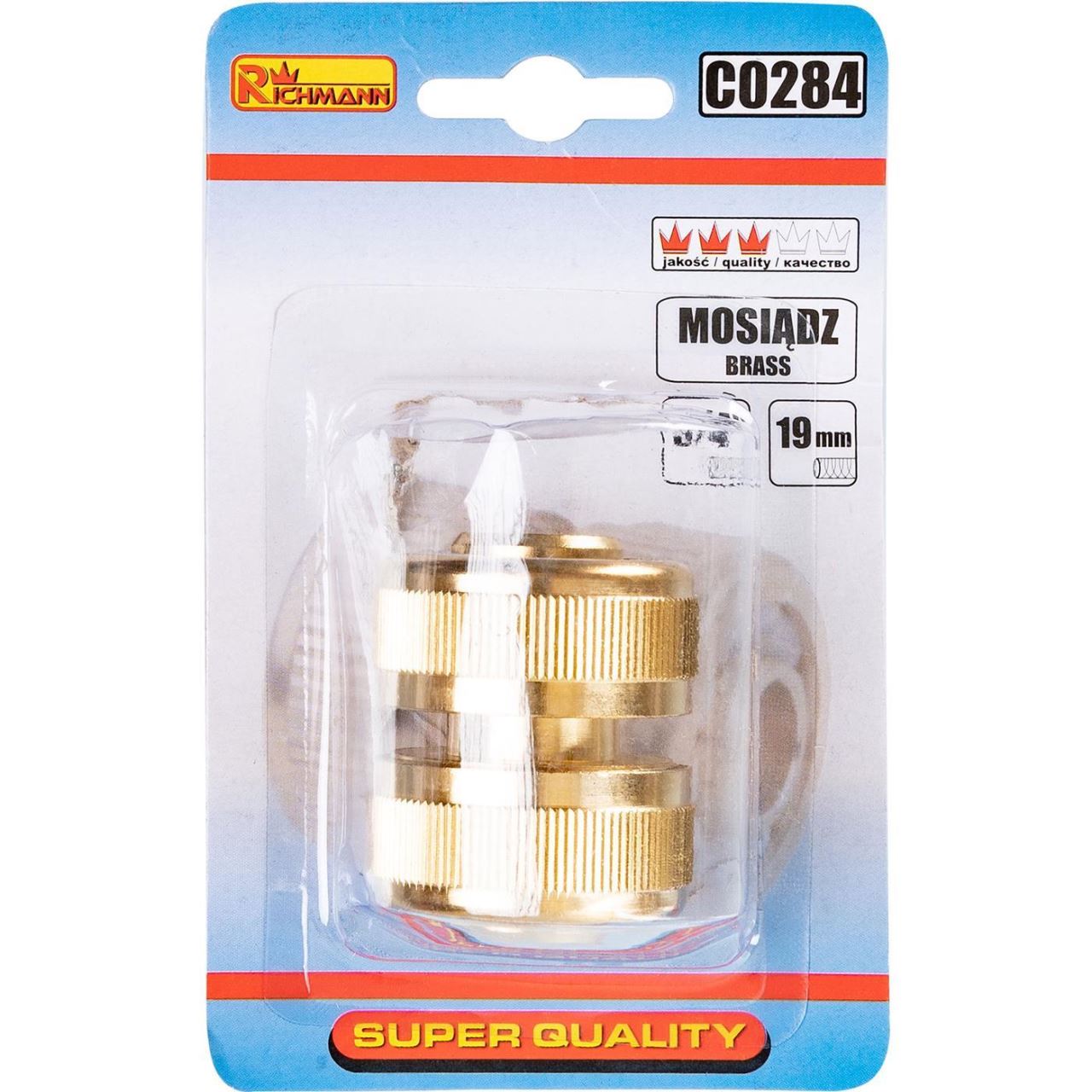 Cupla rapida, alama, 3/4", Richmann