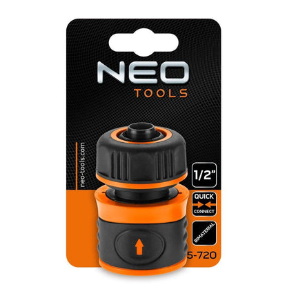 Cupla rapida, bimaterial, 1/2", NEO