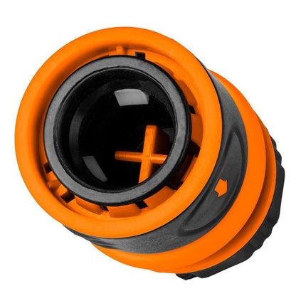 Cupla rapida, cu stop, bimaterial, 1/2", NEO