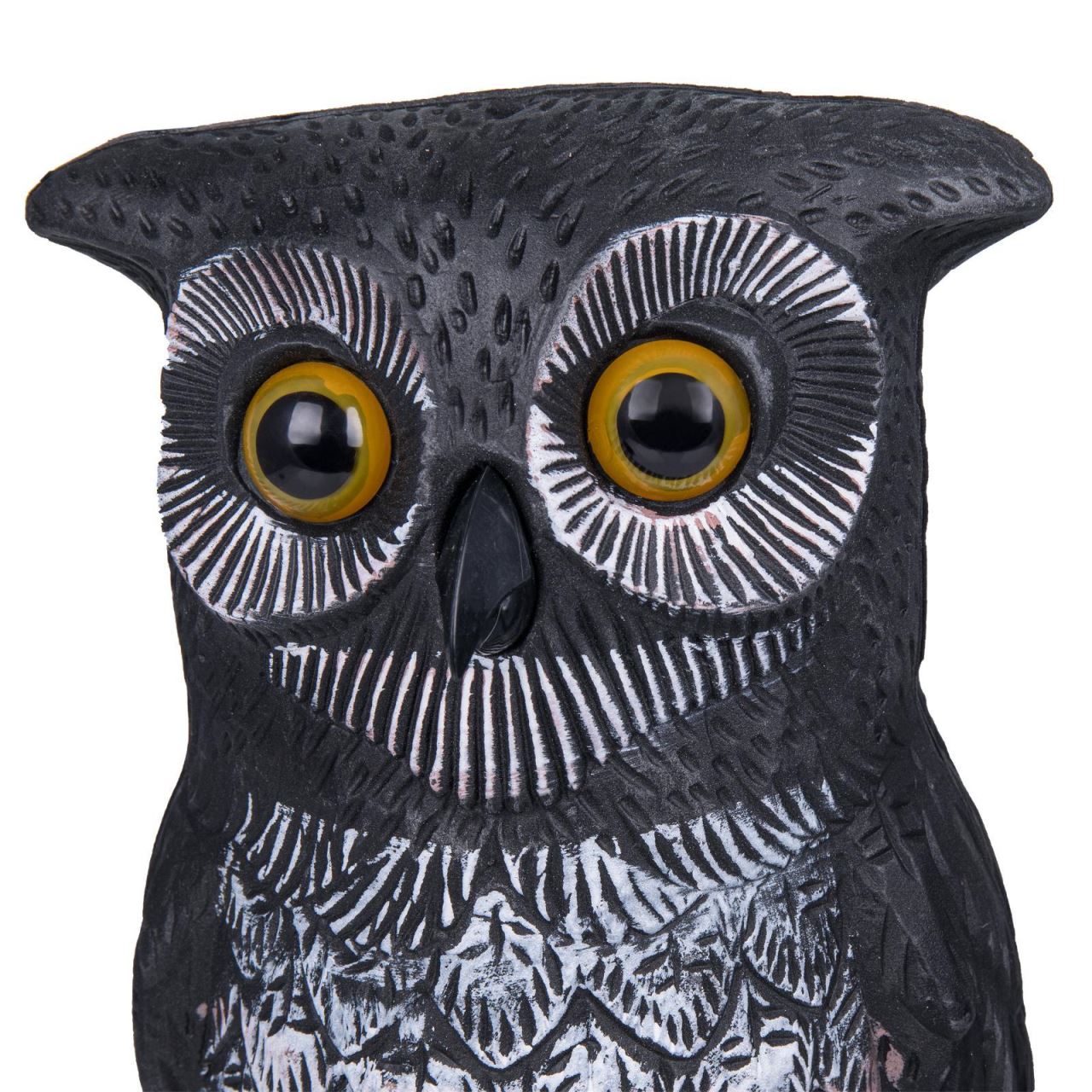Decoratiune/sperietoare daunatori, bufnita, 18x16x40 cm