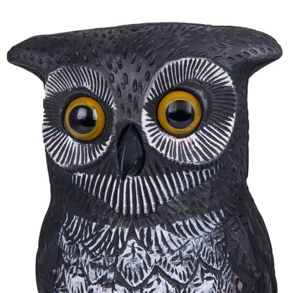 Decoratiune/sperietoare daunatori, bufnita, 18x16x40 cm