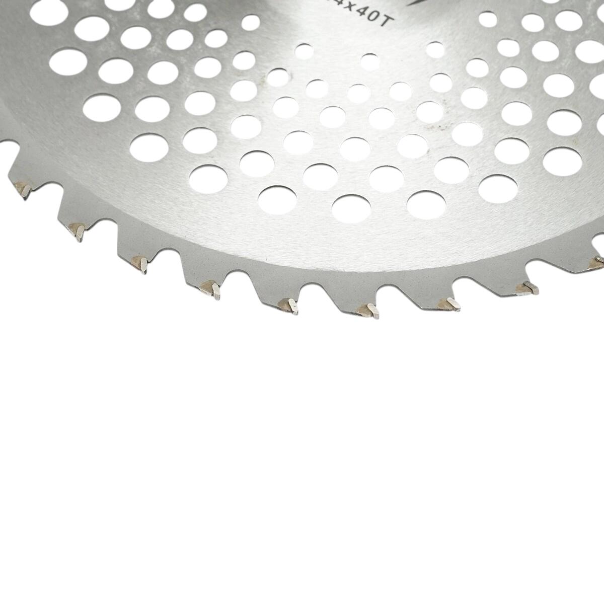 Disc circular vidia pentru motocoasa/trimmer, Thor, 255x25.4 mm, 40 dinti