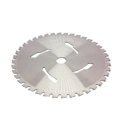 Disc circular vidia pentru motocoasa/trimmer, Micul Fermier, taiere arbusti, 255x25.4 mm, 40 dinti