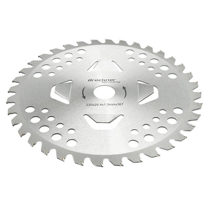 Disc circular vidia pentru motocoasa/trimmer, Breckner Germany, 230x25.4 mm, 36 dinti