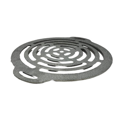 Disc pentru gratar, fonta, tip grill, cu picioare, set 4 piese, 49.5 cm