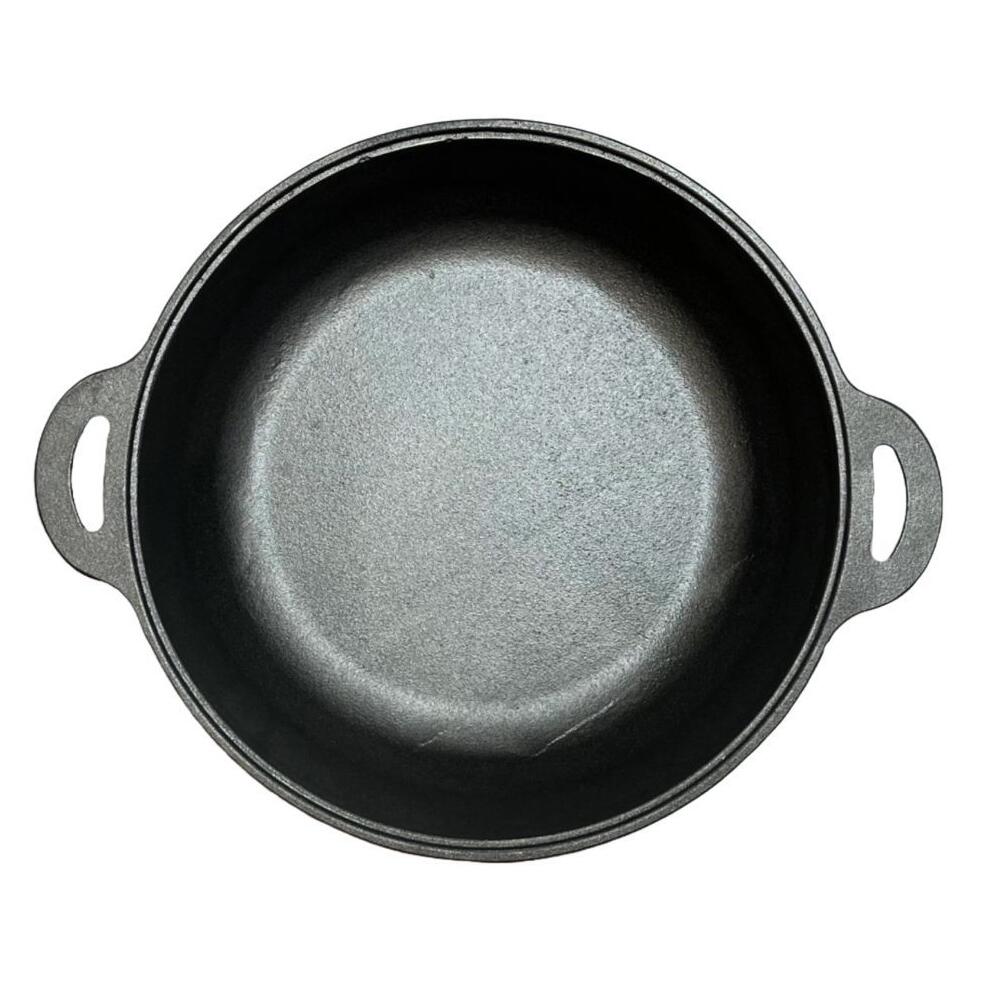Disc pentru gratar, fonta, tip grill, cu picioare, set 4 piese, 49.5 cm